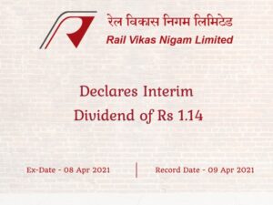 Rail Vikas Nigam Ltd Declares Interim Dividend of Rs 1.14