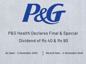 Procter & Gamble Health Ltd Declares Rs 130 Final Dividend for FY21